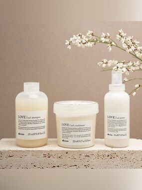 Davines LOVE/Curl Shampoo, Conditioner & Primer